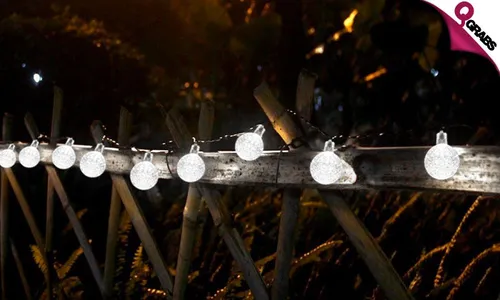 LED Crystal Solar Ball Lights!